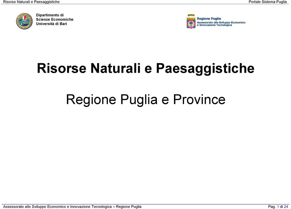 Puglia e Province Assessorato allo Sviluppo