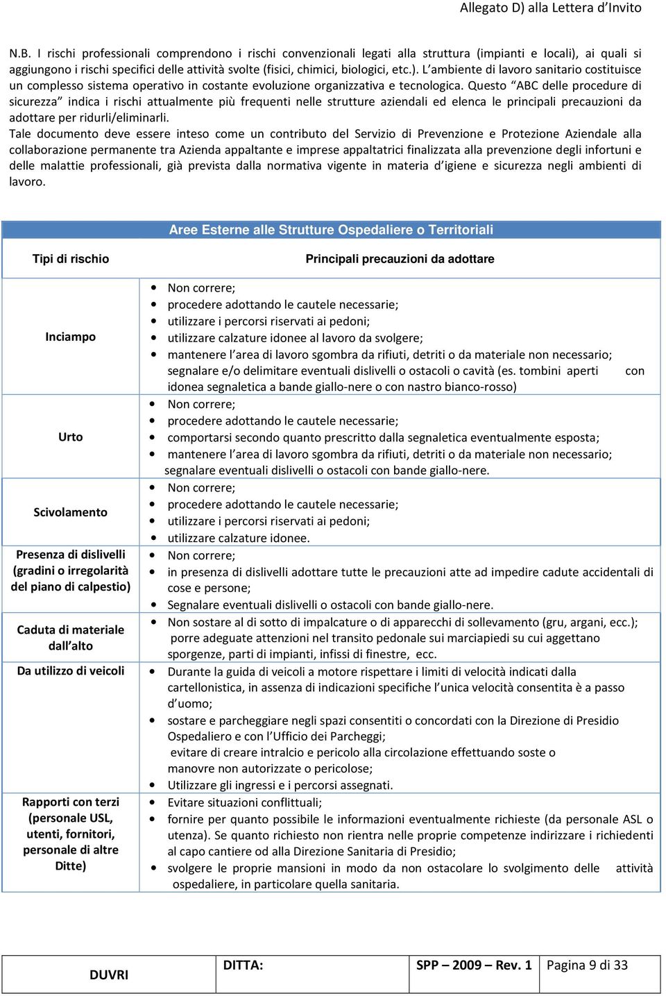 Questo ABC delle procedure di sicurezza indica i rischi attualmente più frequenti nelle strutture aziendali ed elenca le principali precauzioni da adottare per ridurli/eliminarli.