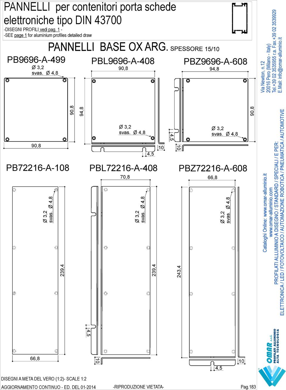 PB9696-A-499 PBL9696-A-408 PBZ9696-A-608 PB72216-A-108