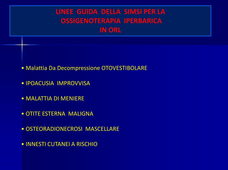 OTOVESTIBOLARE IPOACUSIA IMPROVVISA MALATTIA DI MENIERE