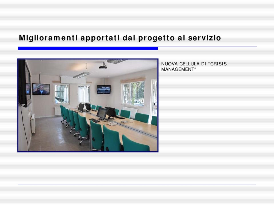 progetto al servizio