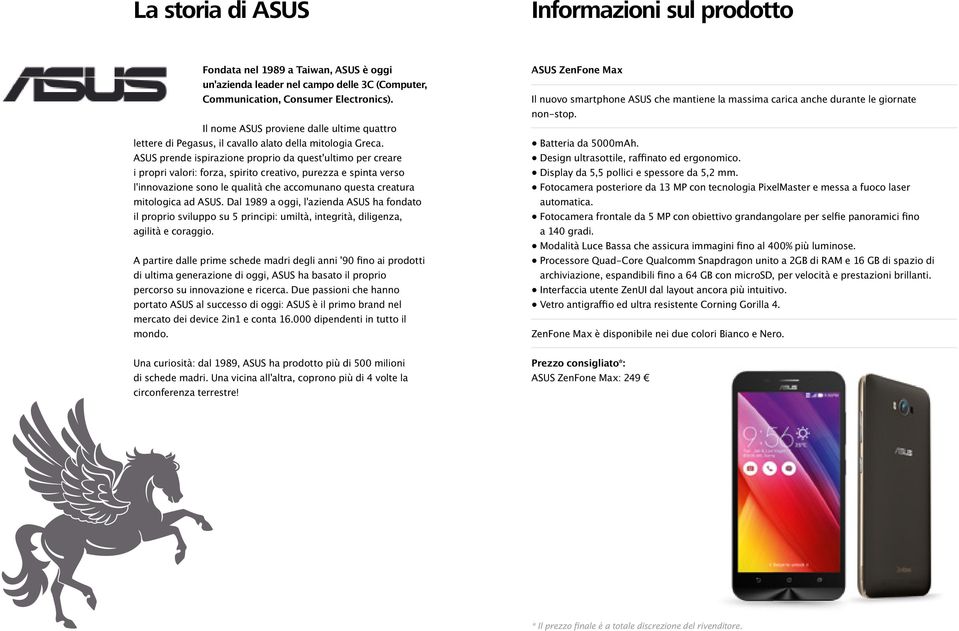 ASUS prende ispirazione proprio da quest'ultimo per creare i propri valori: forza, spirito creativo, purezza e spinta verso l'innovazione sono le qualità che accomunano questa creatura mitologica ad