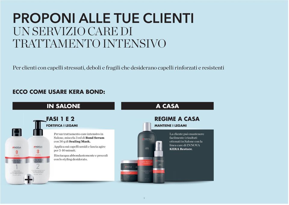 di Bond Serum con 30 g di Sealing Mask. Applica sui capelli umidi e lascia agire per 5-10 minuti.