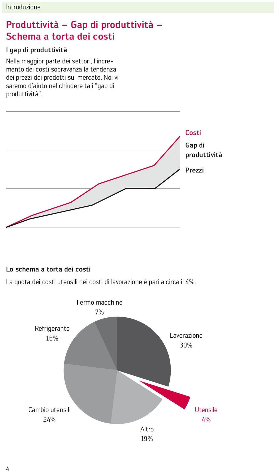 Noi vi saremo d aiuto nel chiudere tali gap di produttività.