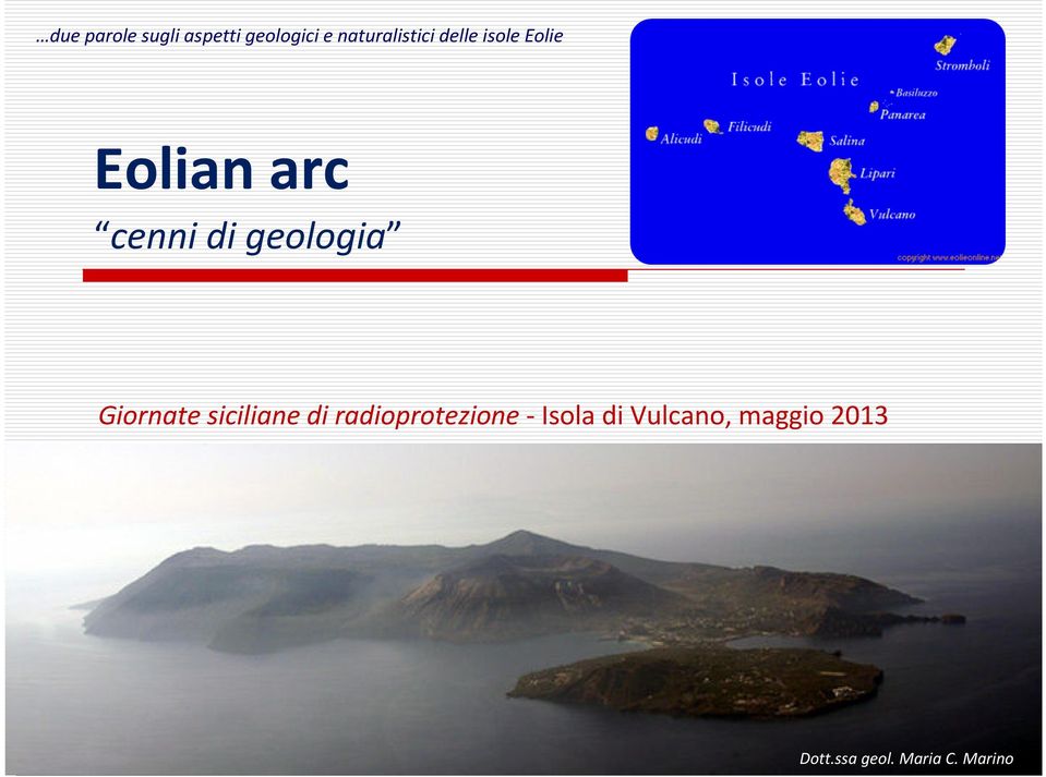 cenni di geologia Giornate siciliane di