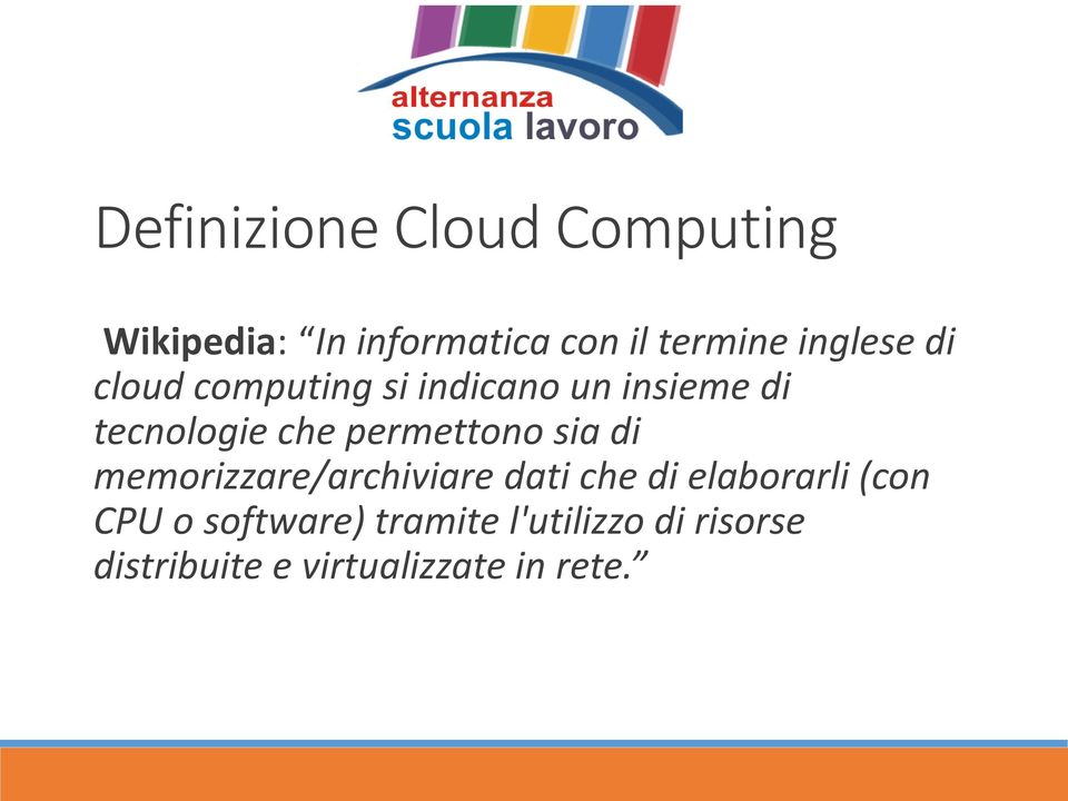 permettono sia di memorizzare/archiviare dati che di elaborarli (con