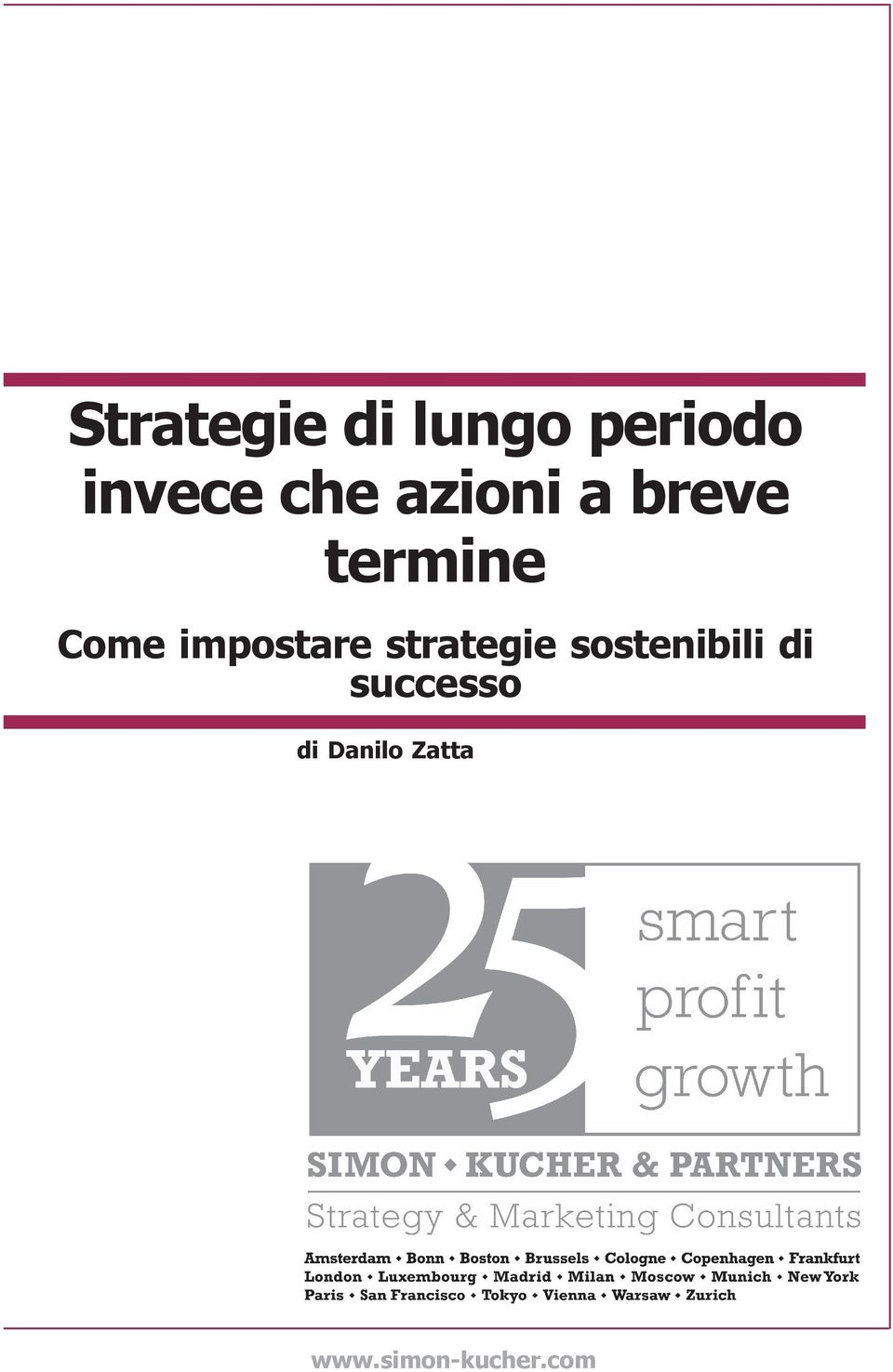 impostare strategie sostenibili di