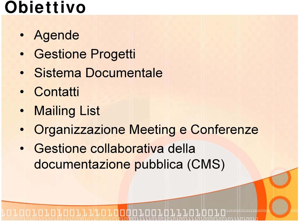 Organizzazione Meeting e Conferenze