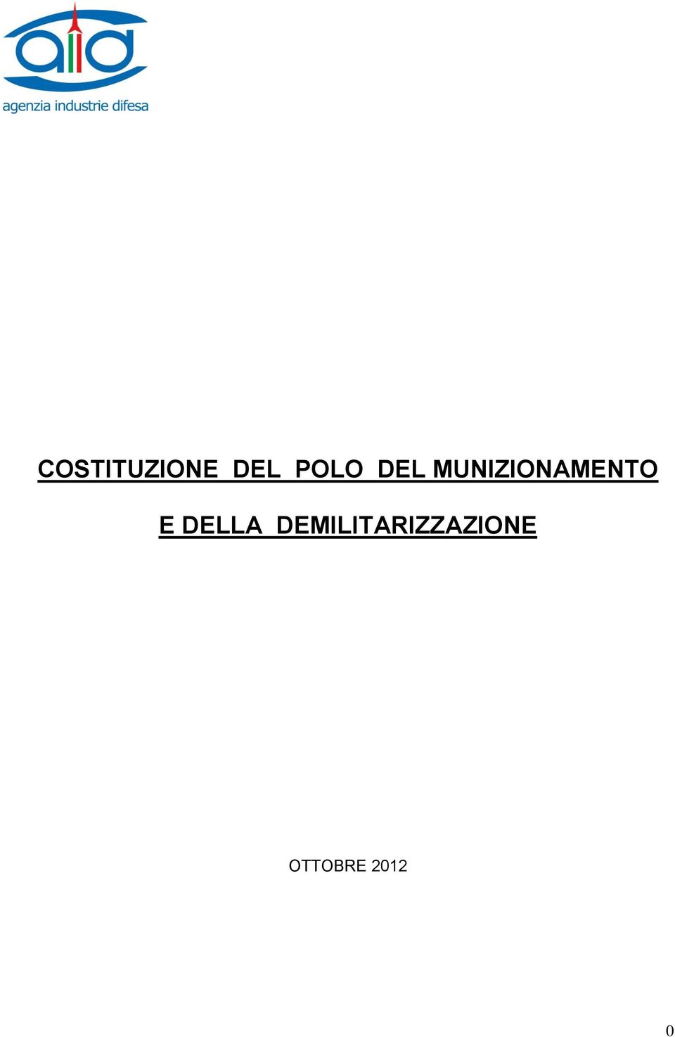 MUNIZIONAMENTO E