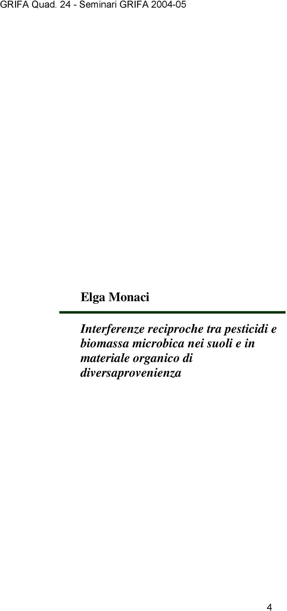 biomassa microbica nei suoli e