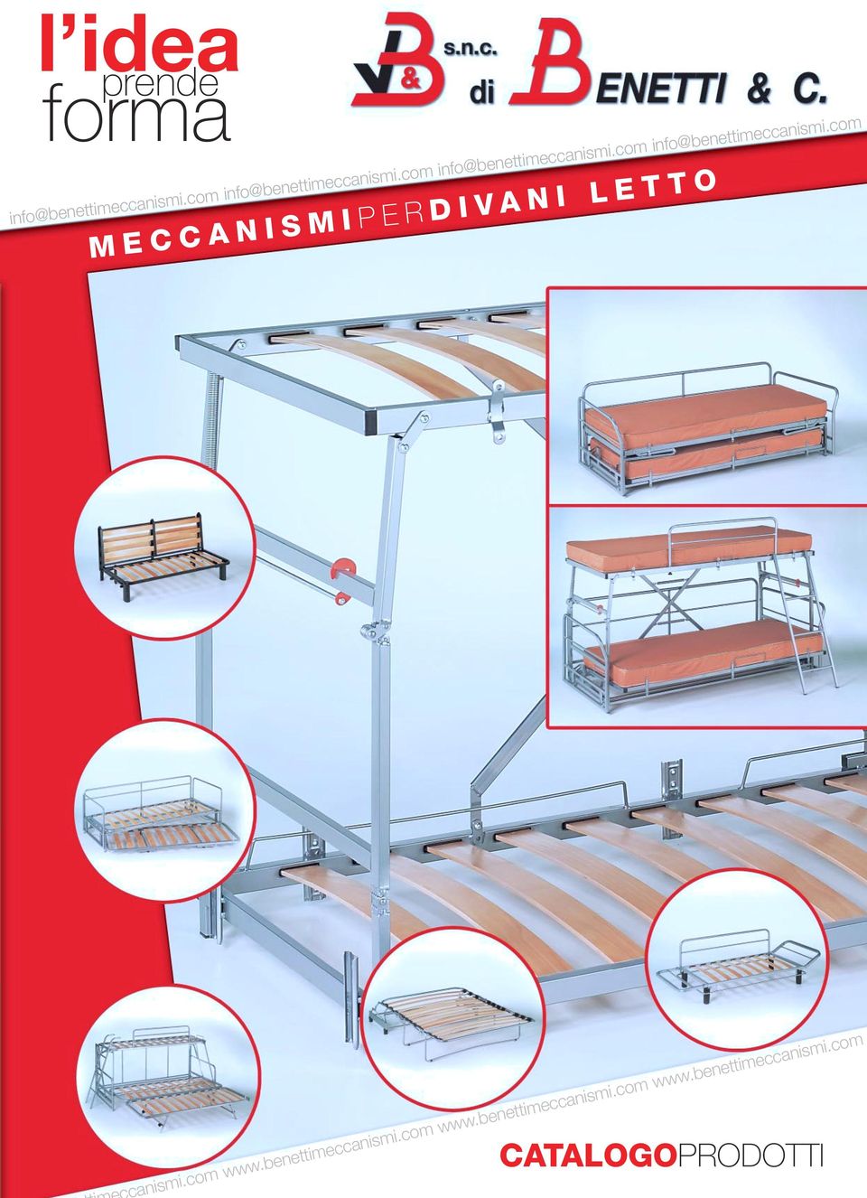 com MECCNISMIPERDIVNI LETTO CTLOGOPRODOTTI canismi.com www.