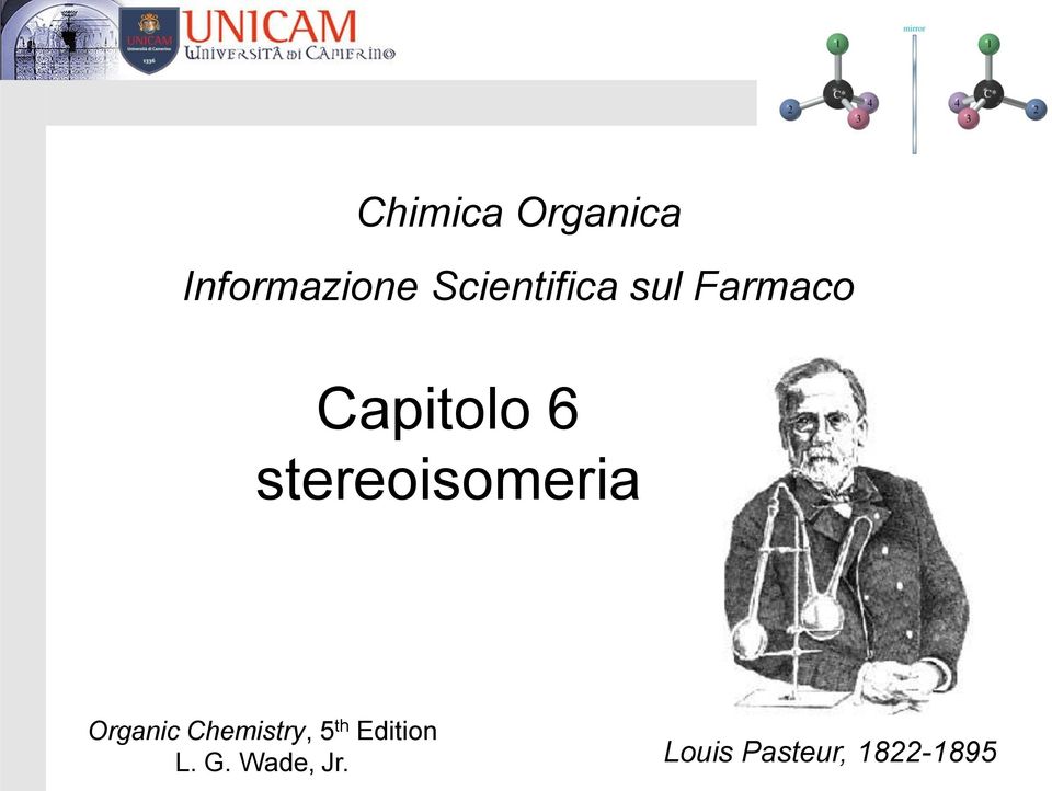 stereoisomeria Organic hemistry, 5 th
