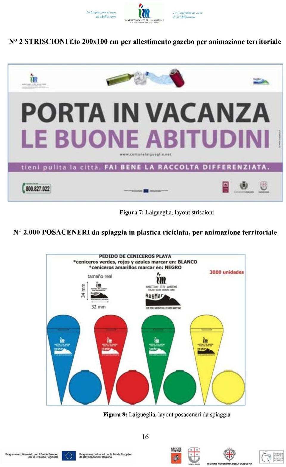 territoriale Figura 7: Laigueglia, layout striscioni N 2.