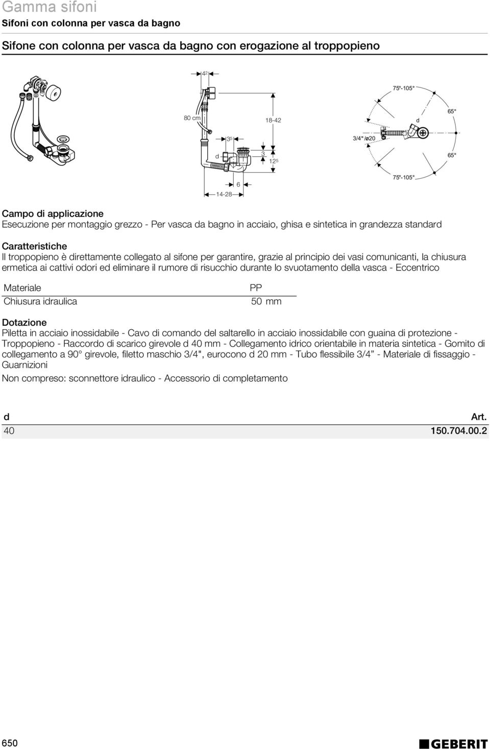 cattivi oori e eliminare il rumore i risucchio urante lo svuotamento ella vasca - Eccentrico Chiusura iraulica Piletta in acciaio inossiabile - Cavo i comano el saltarello in acciaio inossiabile con