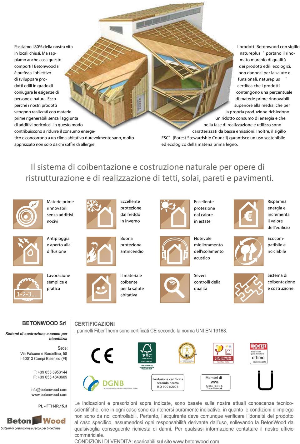 Ecco perché i nostri prodotti vengono realizzati con materie prime rigenerabili senza l'aggiunta di additivi pericolosi.