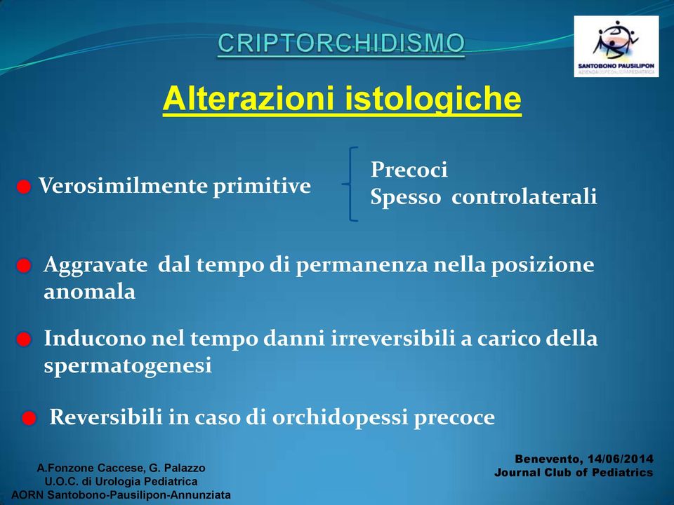 posizione anomala Inducono nel tempo danni irreversibili a