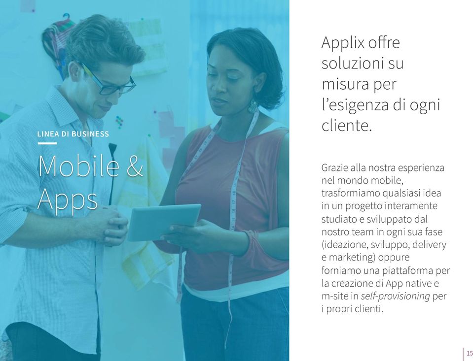 studiato e sviluppato dal nostro team in ogni sua fase (ideazione, sviluppo, delivery e marketing)