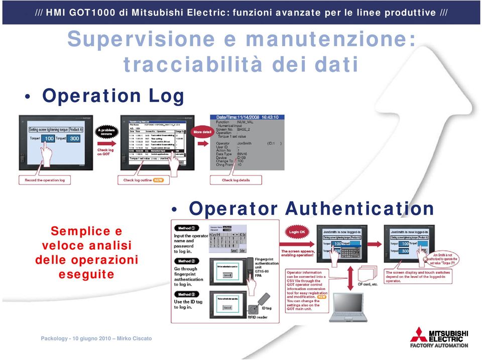 Log Semplice e veloce analisi delle