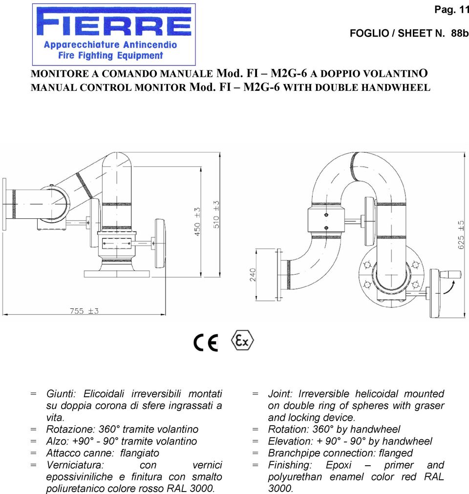 = Joint: Irreversible helicoidal mounted on double ring of spheres with graser and locking device.