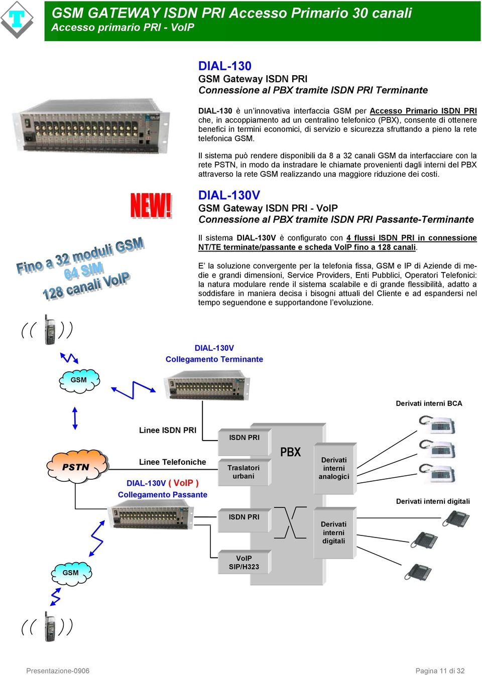 economici, di servizio e sicurezza sfruttando a pieno la rete telefonica GSM.