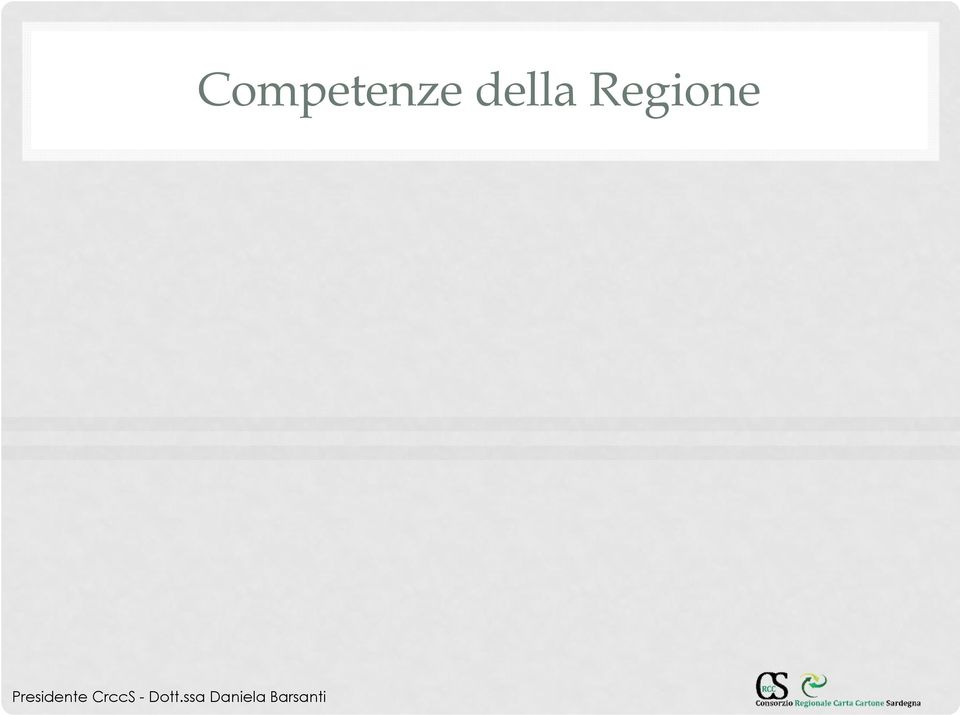 operazioni di smaltimento e di recupero dei rifiuti Disciplina in materia di spedizioni transfrontaliere dei rifiuti Delimitazione ambiti