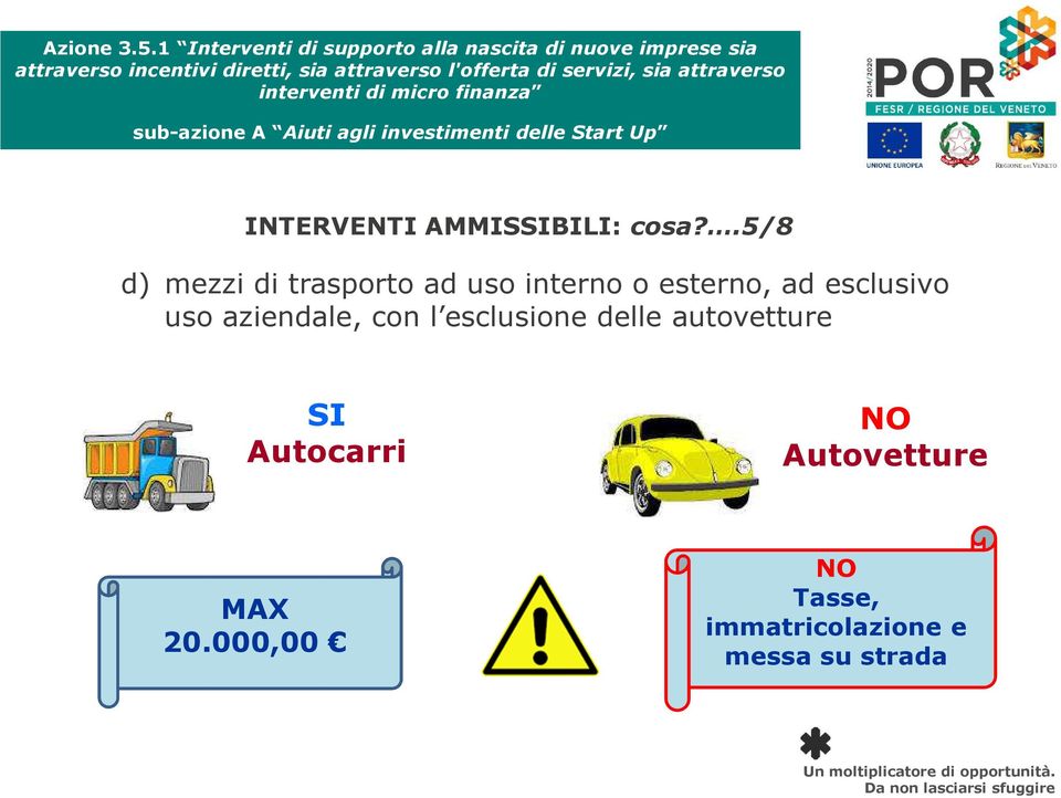 esclusivo uso aziendale, con l esclusione delle