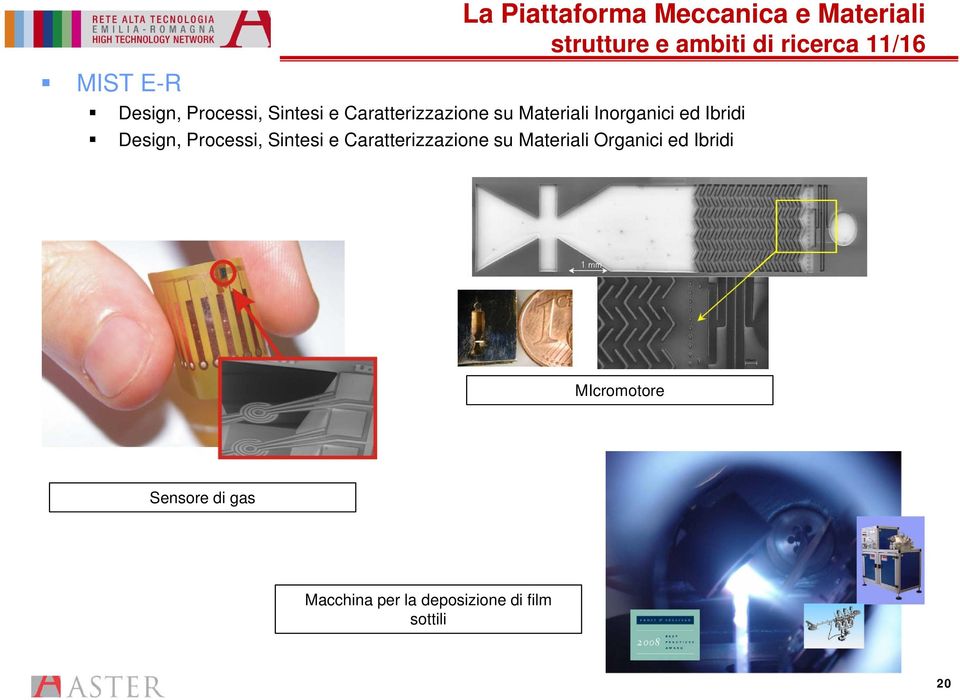 Ibridi Design, Processi, Sintesi e Caratterizzazione su Materiali Organici ed