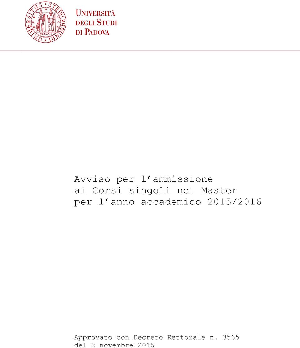 accademico 015/016 Approvato con