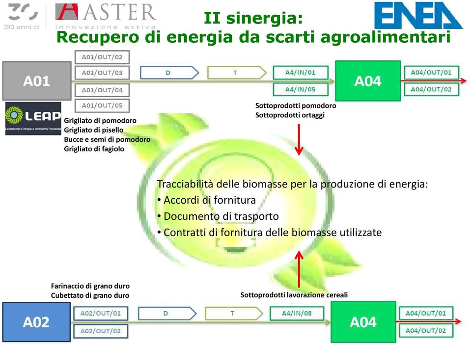 biomasse per la produzione di energia: Accordi di fornitura Documento di trasporto Contratti di fornitura