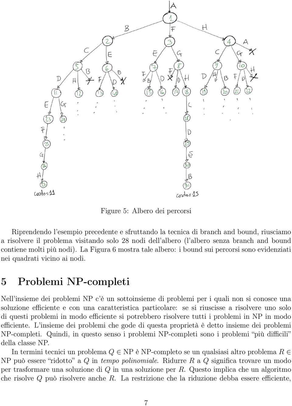 5 Problemi NP-completi Nell insieme dei problemi NP c è un sottoinsieme di problemi per i quali non si conosce una soluzione efficiente e con una caratteristica particolare: se si riuscisse a