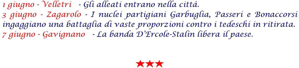 Bonaccorsi ingaggiano una battaglia di vaste proporzioni contro i