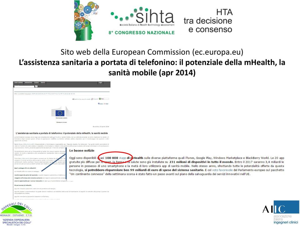 eu) L assistenza sanitaria a portata