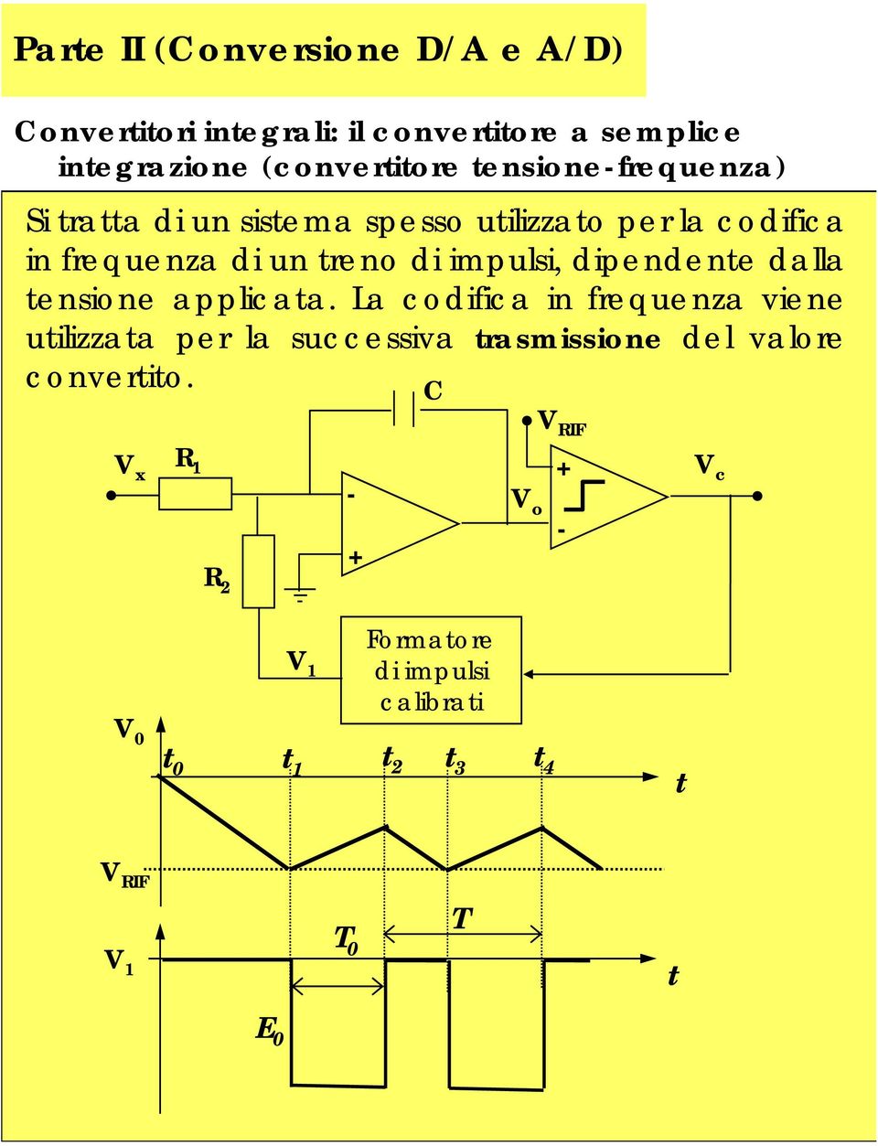 u reo di impulsi, dipedee dalla esioe applicaa.