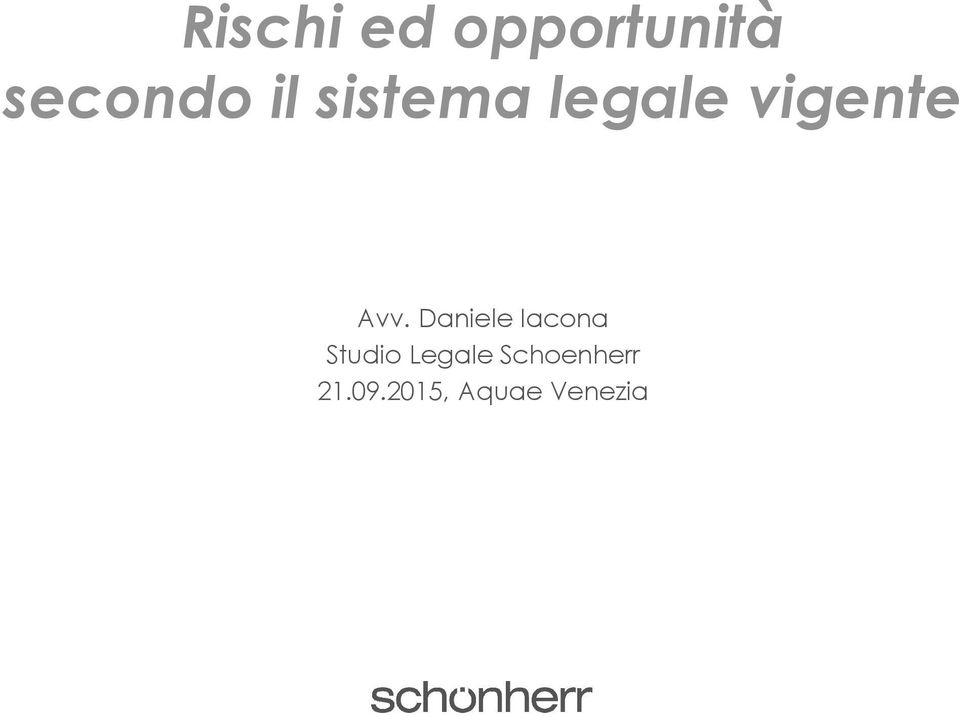 Daniele Iacona Studio Legale
