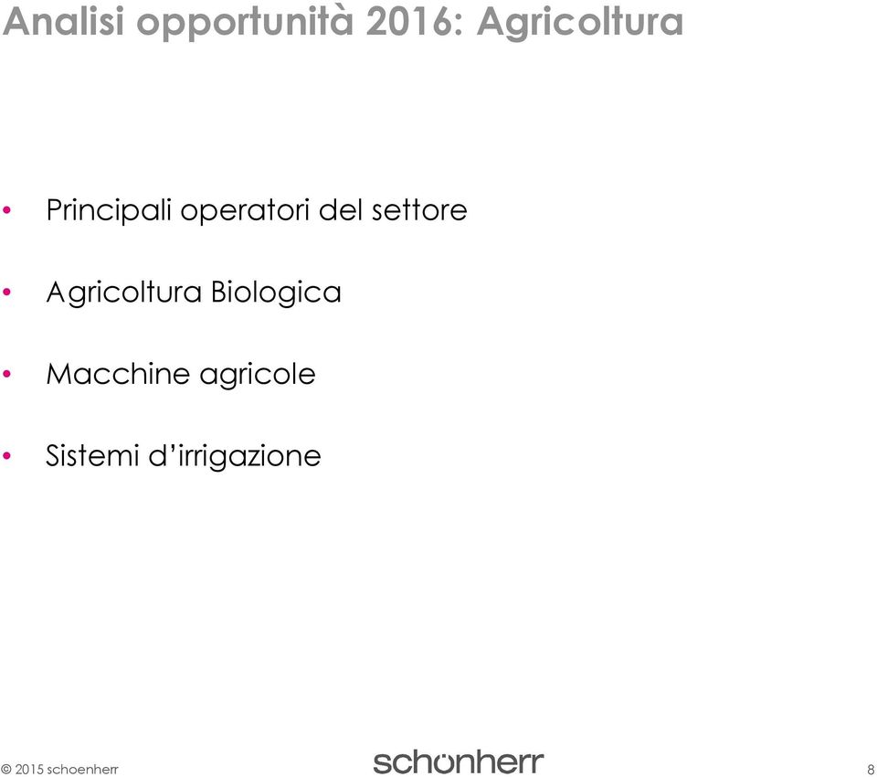 Agricoltura Biologica Macchine