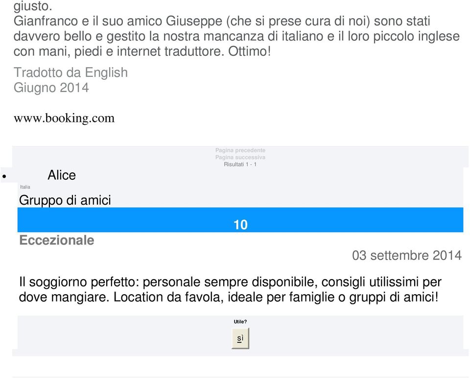 lr piccl inglese cn mani, piedi e internet traduttre. Ottim! Tradtt da English Giugn 2014 www.bking.