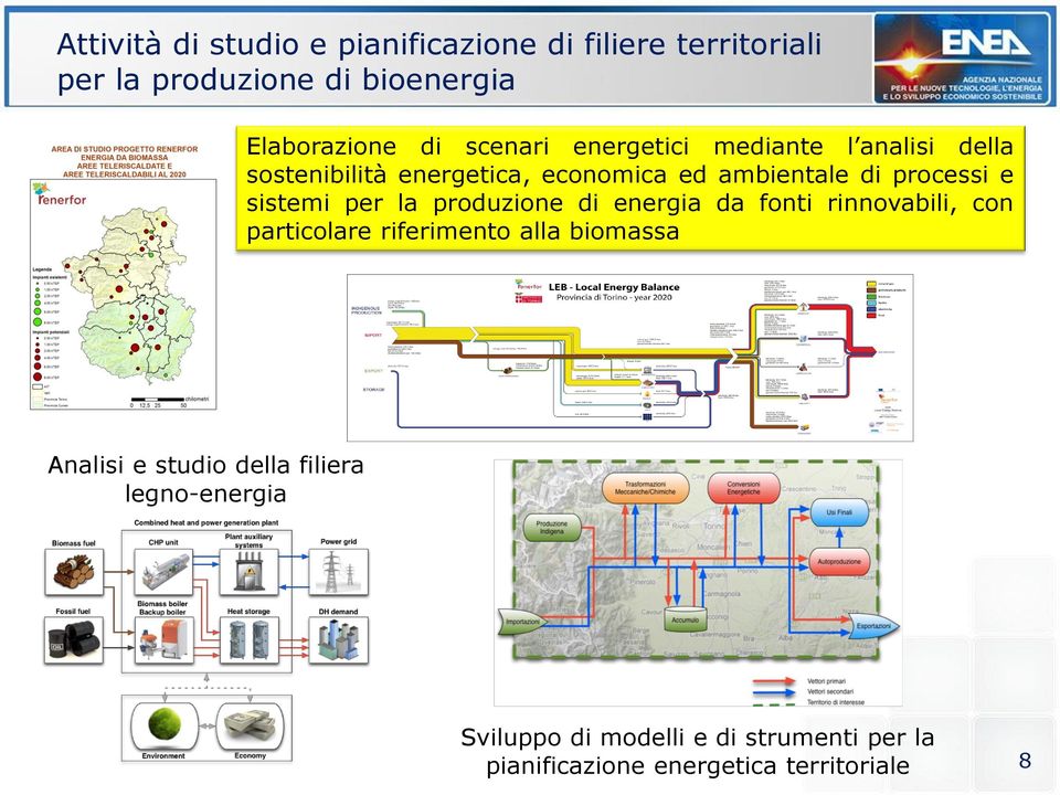 sistemi per la produzione di energia da fonti rinnovabili, con particolare riferimento alla biomassa Analisi e