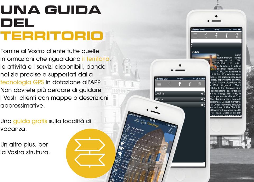 tecnologia GPS in dotazione all APP.