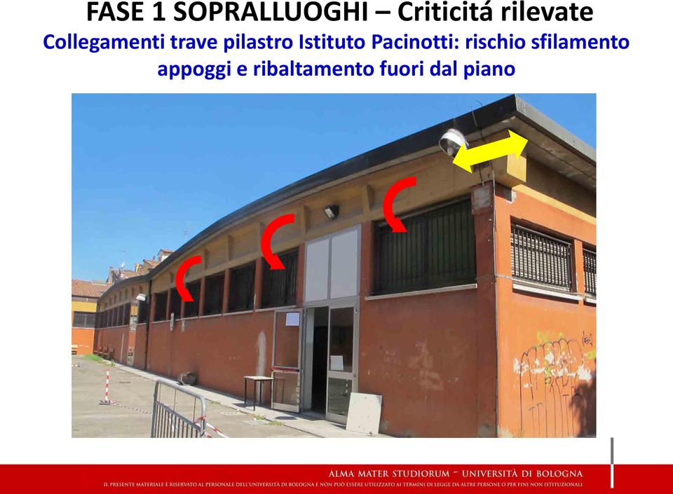 pilastro Istituto Pacinotti: