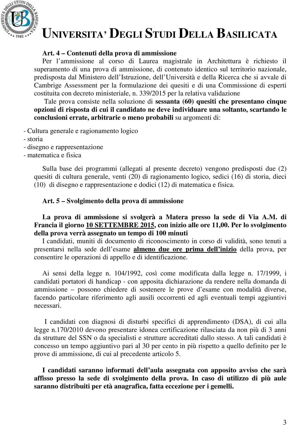 con decreto ministeriale, n.