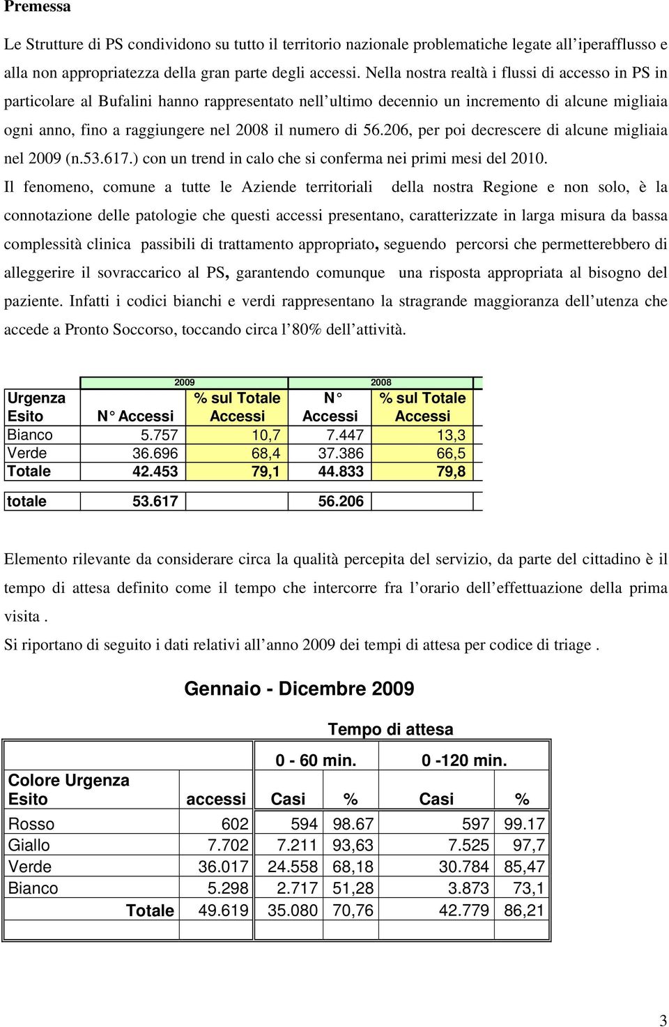 56.206, per poi decrescere di alcune migliaia nel 2009 (n.53.617.) con un trend in calo che si conferma nei primi mesi del 2010.