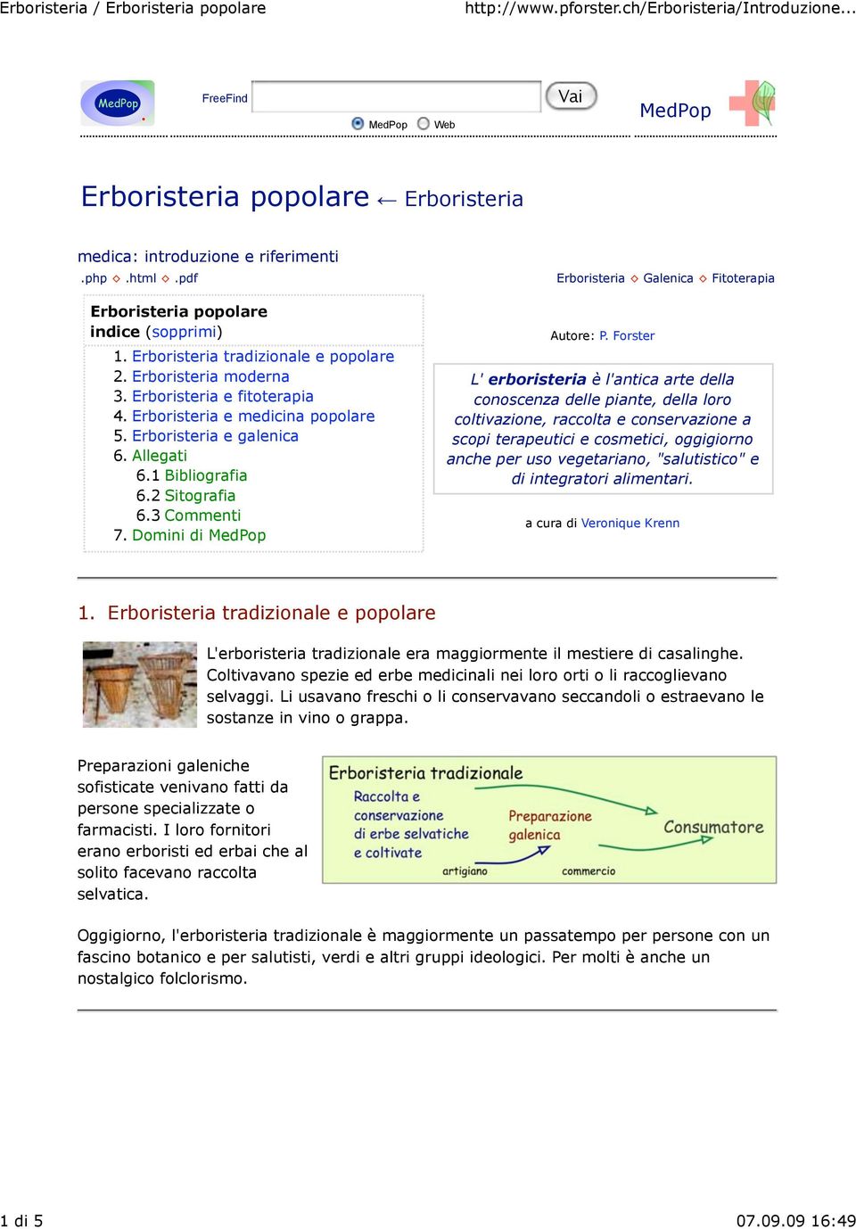 Domini di MedPop Erboristeria Galenica Fitoterapia Autore: P.