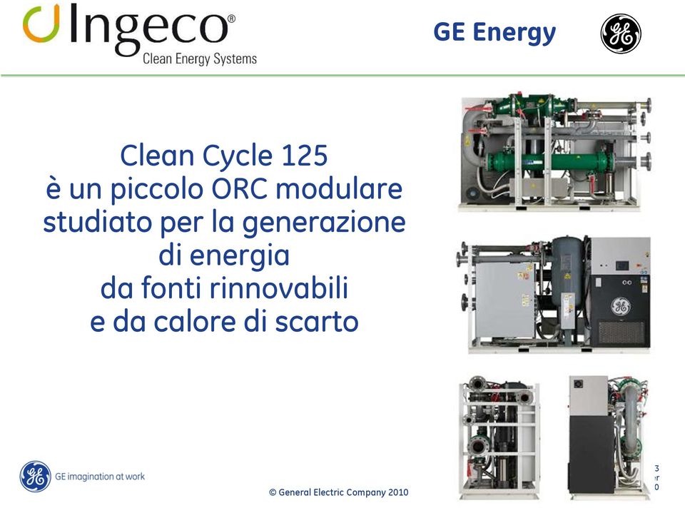 scarto General Electric Company 2010 3 GE Power & Water - Motori