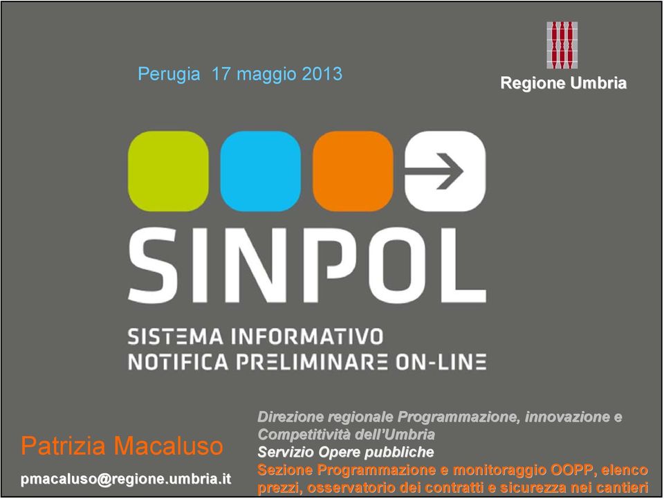 it Direzione regionale Programmazione, innovazione e Competitività dell