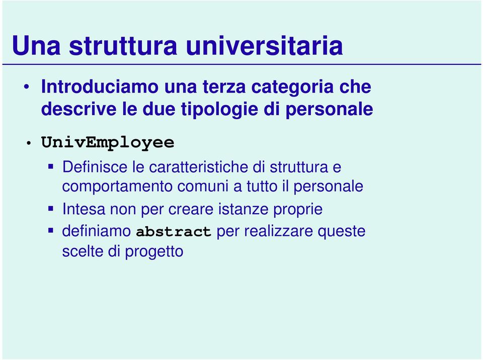 struttura e comportamento comuni a tutto il personale Intesa non per