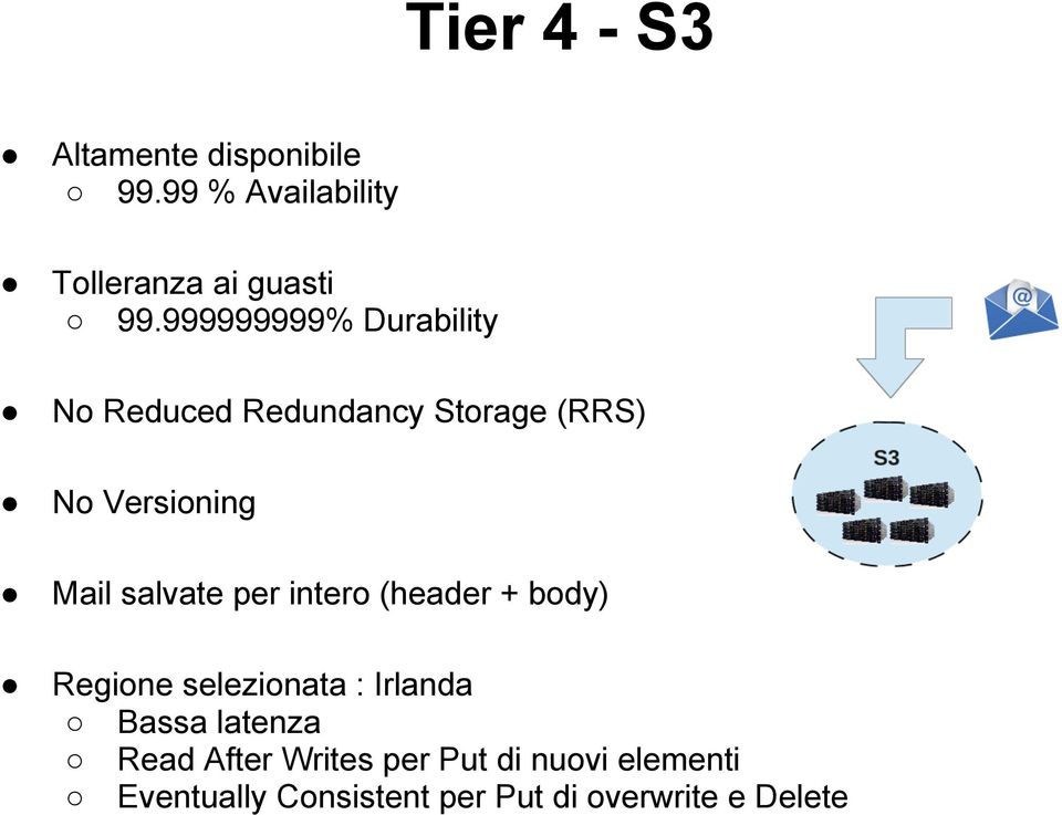 salvate per intero (header + body) Regione selezionata : Irlanda Bassa latenza