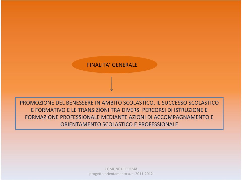 TRA DIVERSI PERCORSI DIISTRUZIONE E FORMAZIONE PROFESSIONALE