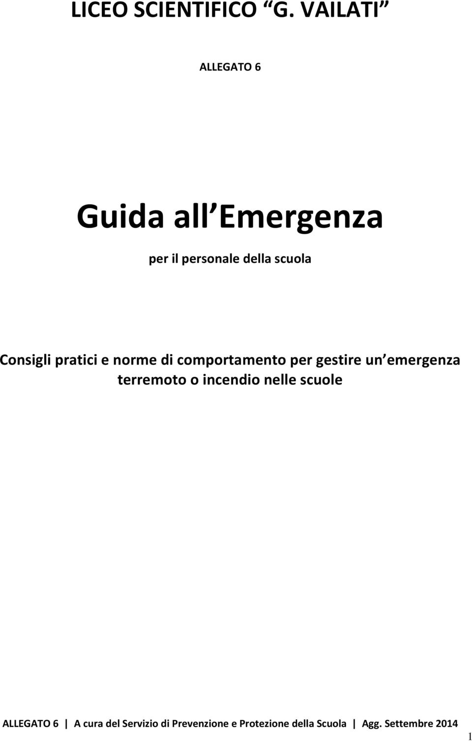 personale della scuola Consigli pratici e norme