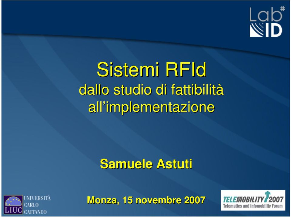 all implementazione