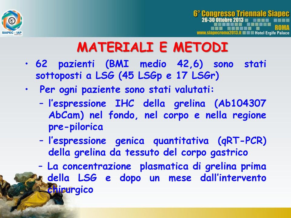 nella regione pre-pilorica l espressione genica quantitativa (qrt-pcr) della grelina da tessuto del